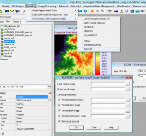Módulo RunOff en Idrisi